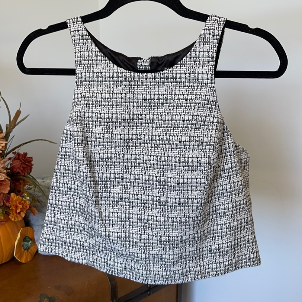EXPRESS Knit Crop Halter Top